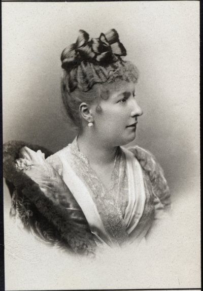 Porträt von Prinzessin Louise Marie von Belgien (1858-1924) von French Photographer